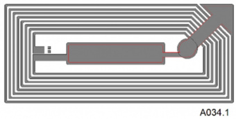 RFID-метка HF MINI-ID 034