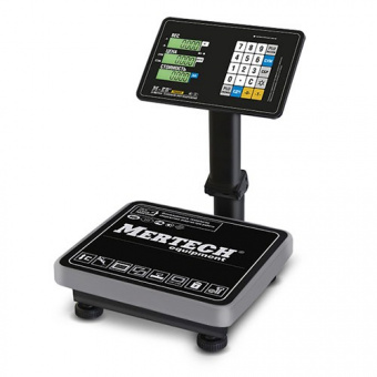 Напольные весы Mercury M-ER 333 ACPU-60.20 с расч. стоимости LCD