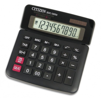 Калькулятор Citizen SDC-340 III