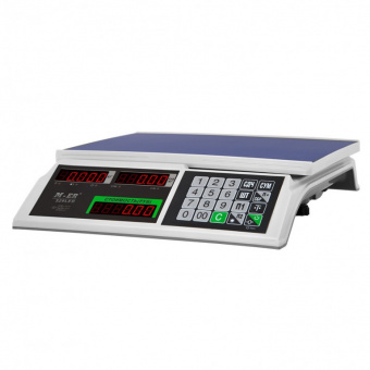 Настольные весы M-ER 326AC-32.5 LED "Slim" без стойки