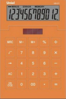 Калькулятор Uniel UD-21 O
