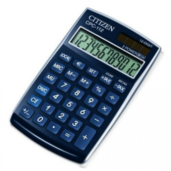 Калькулятор Citizen CPC-112BLWB